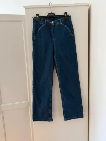 Superbe jean taille haute jambes larges Caroline Biss 🌸 36 S