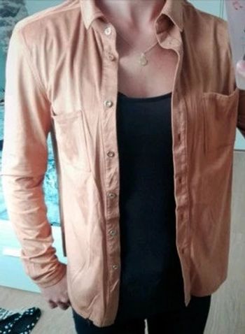 Veste/ chemise Camel type daim T.34/36