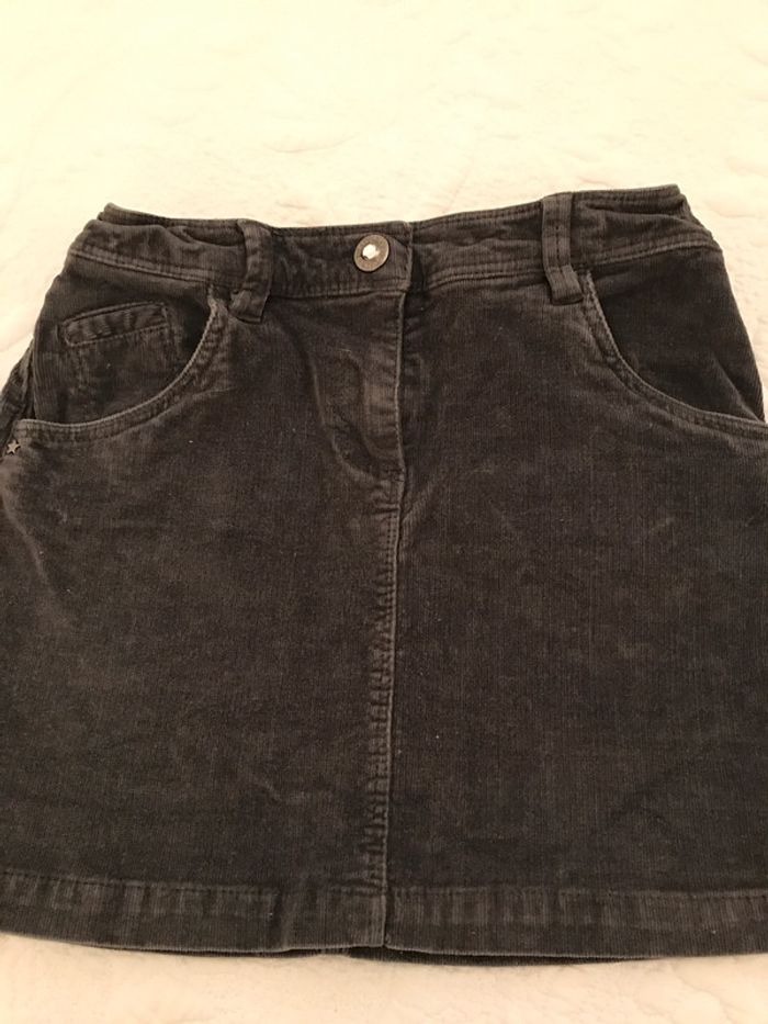 Jupe en velours côtelé stretch - photo numéro 2