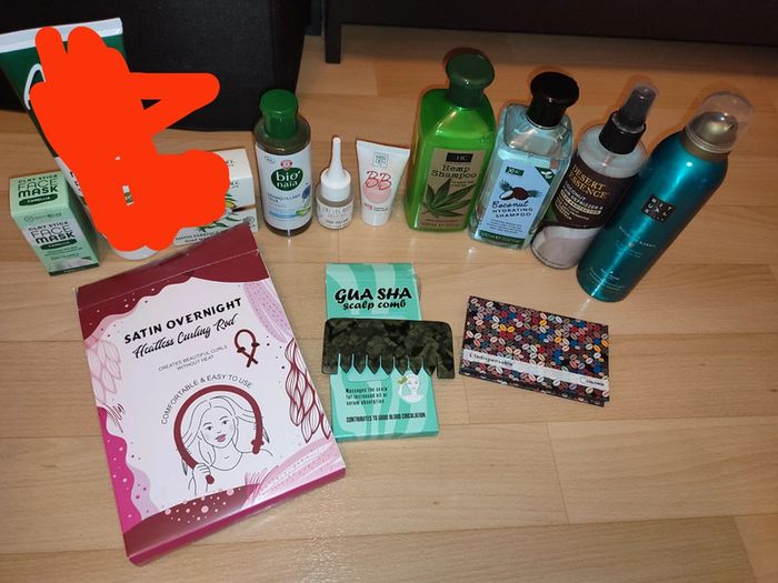 Lot soin beauté visage cheveux