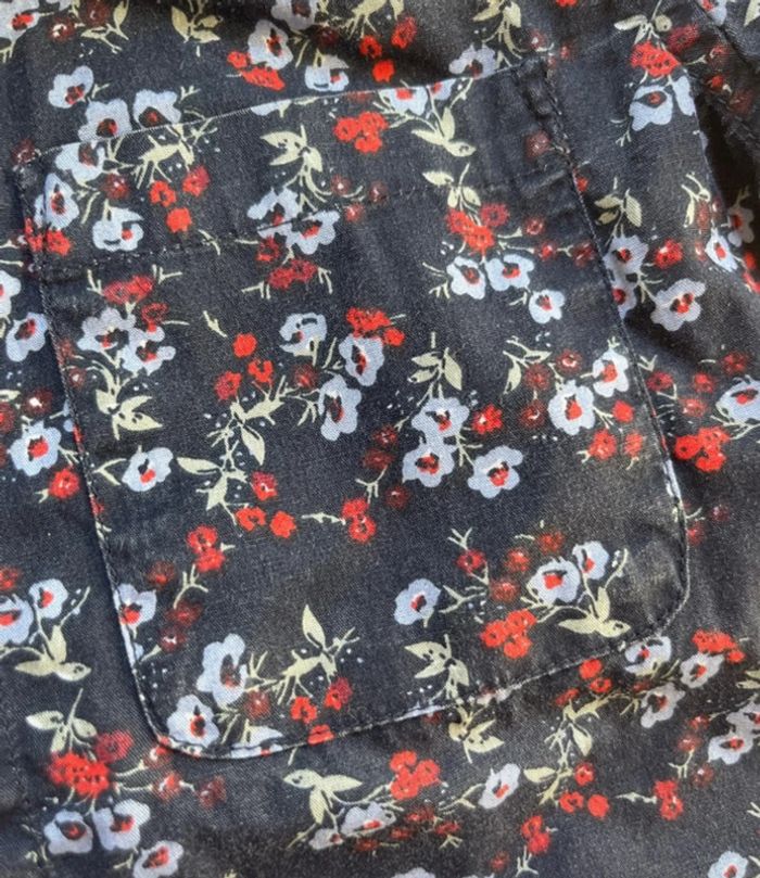Chemise fleurie cyrillus 4 ans - photo numéro 3