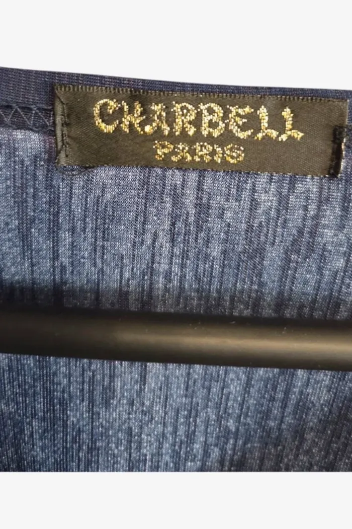 Long Tee-shirt mignon fluide T46 Charbell - photo numéro 6