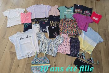 Lot 10 ans fille été 