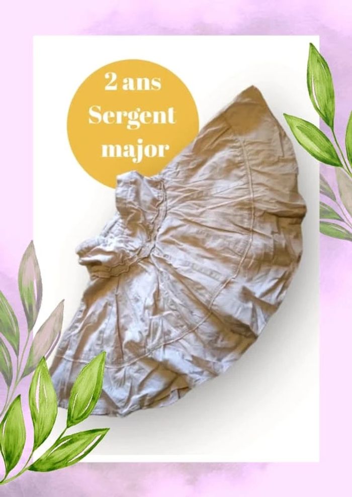 Jupe taille 2 ans en très bon état marque Sergent Major - photo numéro 2