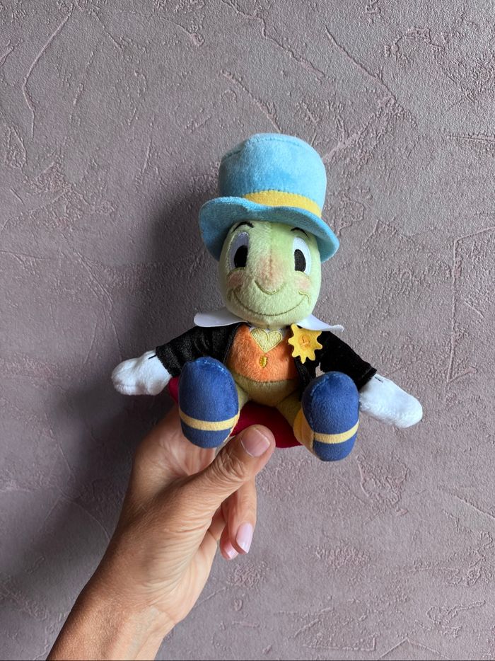 Peluche épaule / shoulder Jiminy Cricket/ Pinocchio - photo numéro 5