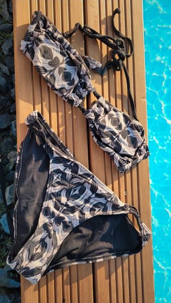 Maillot de bain camaieu 38 2 pièces bikini