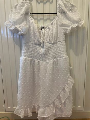 Robe Combinaison-Short blanche RP Sister