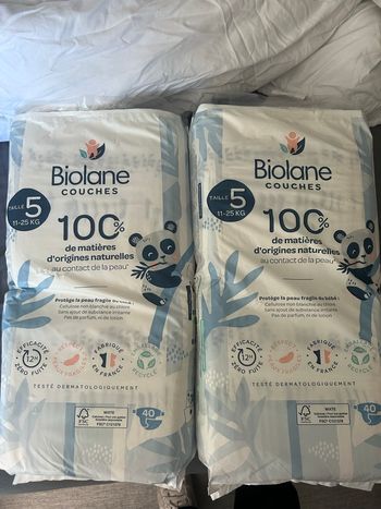 Couche biolane 