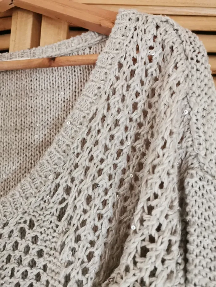 Pull ajouré avec strass Promod - photo numéro 3