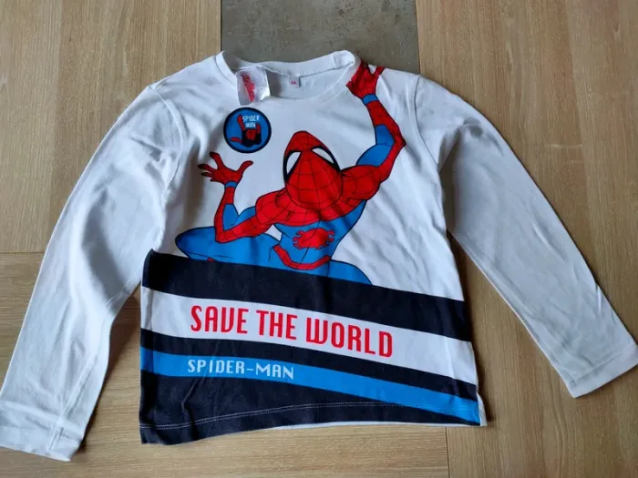 Tee-shirt spiderman 6 ans