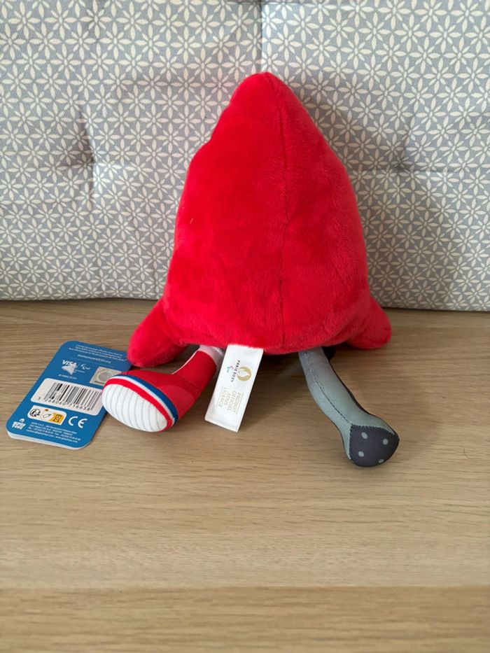 Peluche "La Phryge Paralympique 21cm " JO Paris 2024 - photo numéro 3