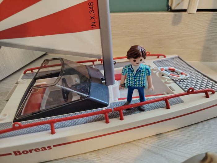Superbe catamaran playmobil - photo numéro 4
