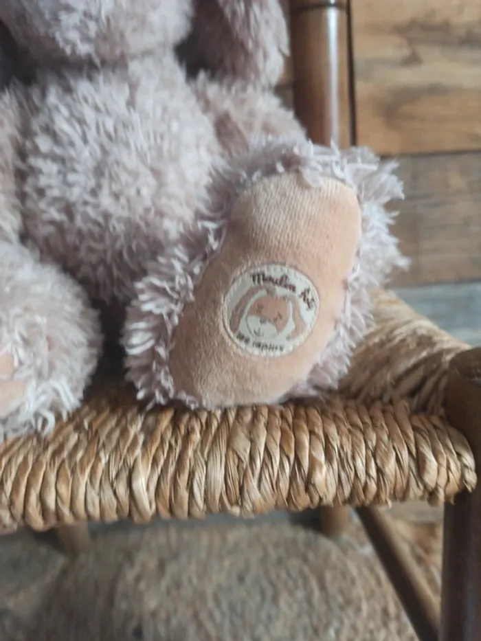 Peluche moulin roty lapin tbe - photo numéro 3