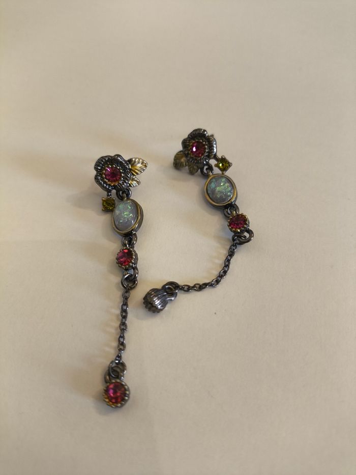 Boucles d'oreilles pendantes - photo numéro 3