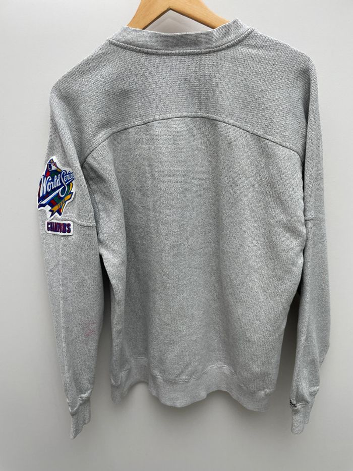 New York Yankees 1999 Majestic MLB World Series Sweatshirt Mens Medium - photo numéro 8