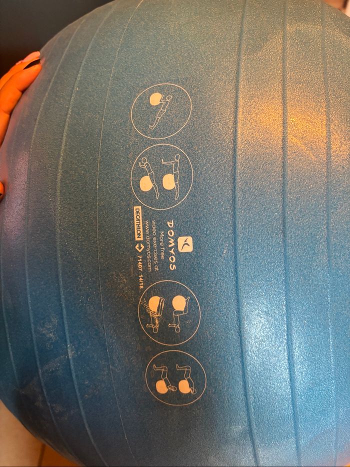 Ballon de fitness décathlon - photo numéro 2