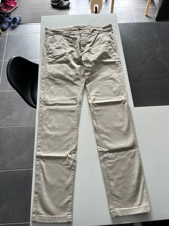 Pantalon Celio beige Taille 42