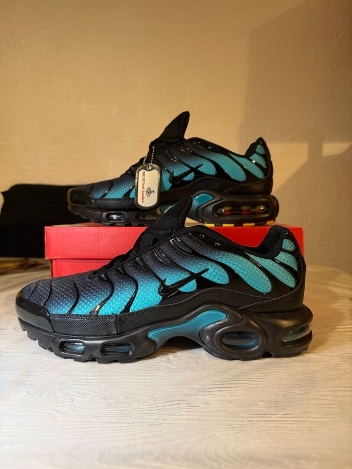 Nike tn noir bleu fluo 44 - photo numéro 4