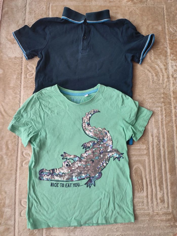 Lot de 5 hauts garçon 8 ans - photo numéro 2