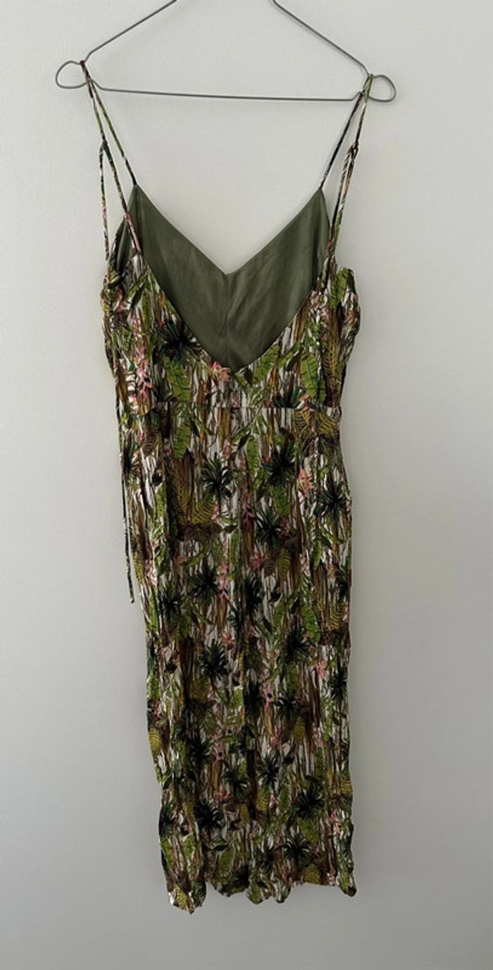 Combinaison tropicale kaki Pull & Bear T38 M - photo numéro 4