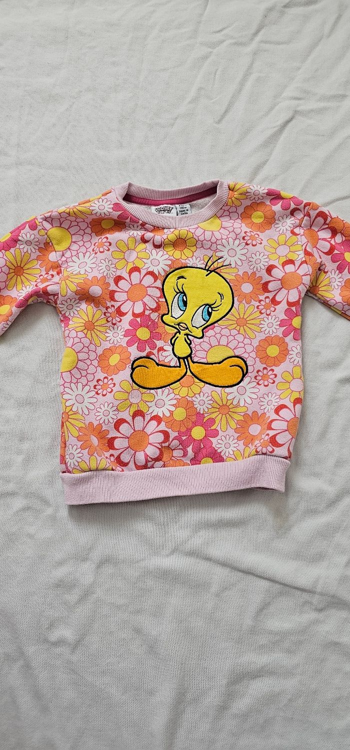 Pull enfant taille 4-5 ans de la marque Looney Tunes - photo numéro 6