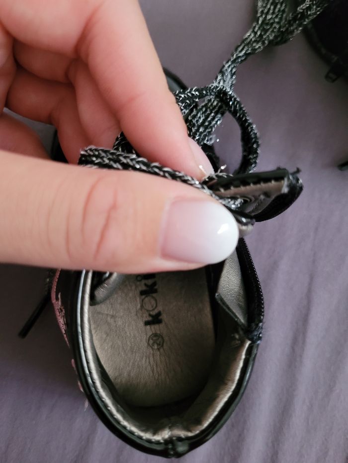 Botillons vernis à lacets - photo numéro 5