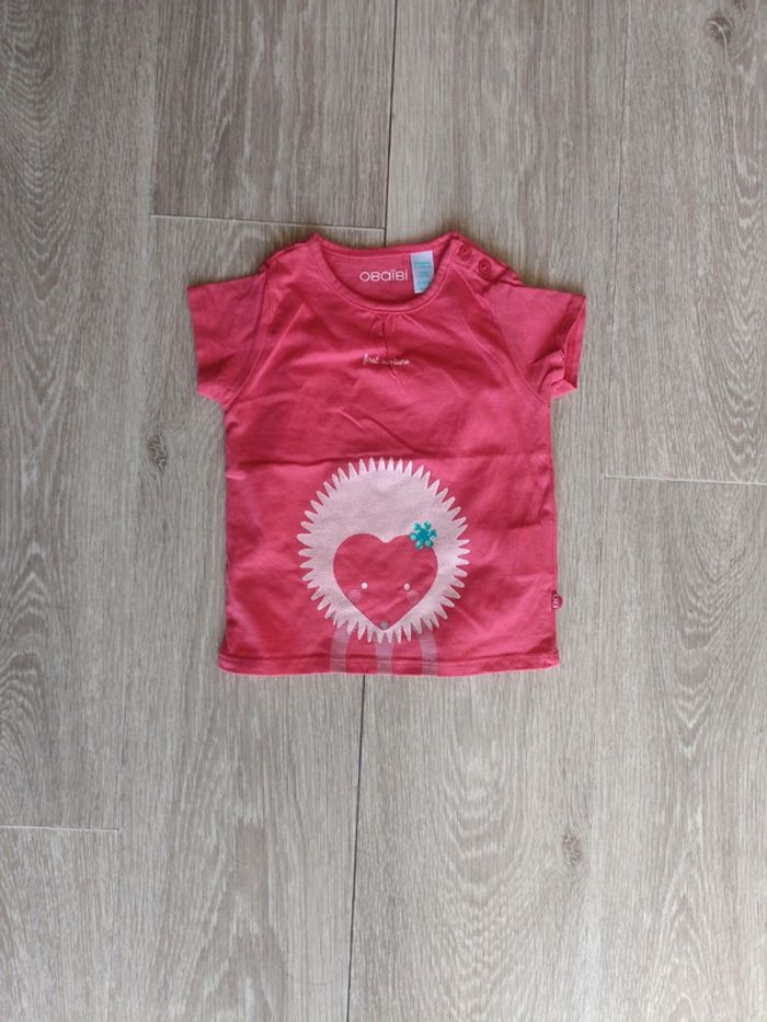 T-shirt bébé fille Okaïdi