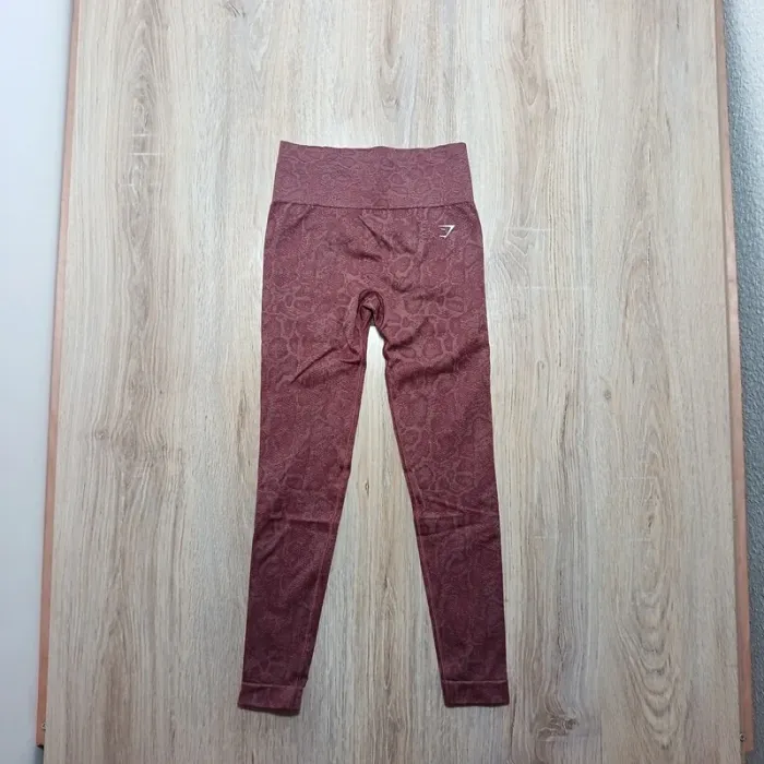 Legging gymshark femme s rouge rose