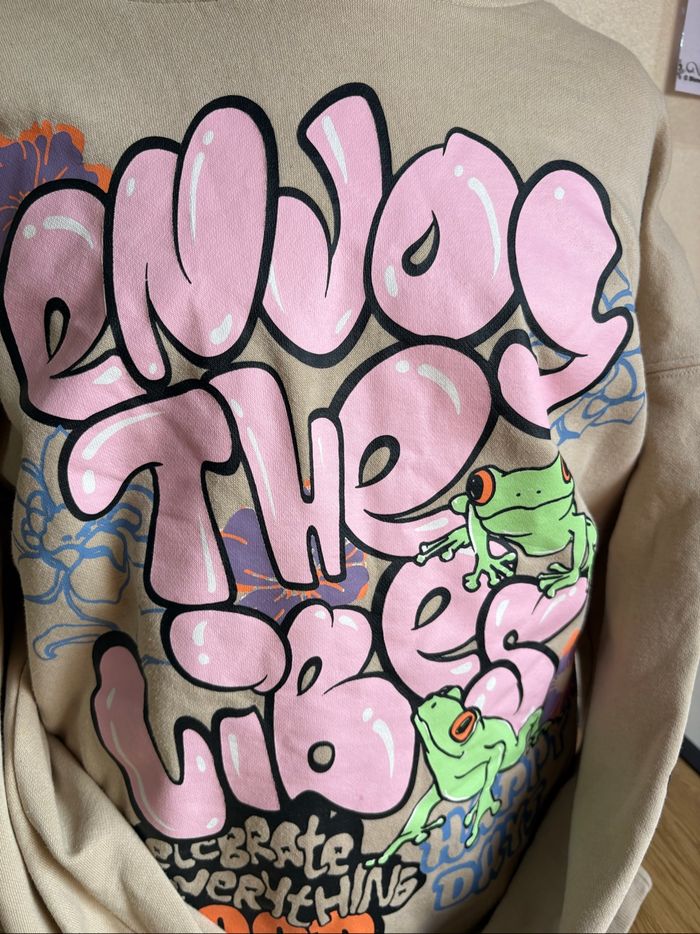 Hoodie fille taille 146/152 - photo numéro 3