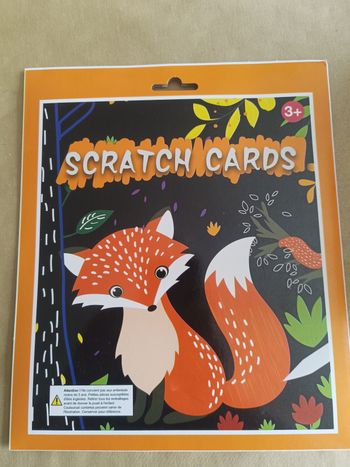 Set de 3 cartes à gratter 