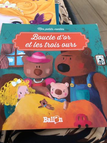Livre boucle d’or et les 3 ours