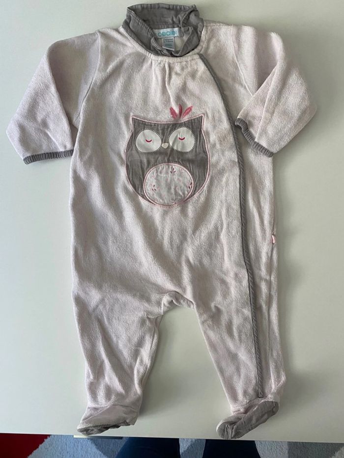 Pyjama velours 6 mois