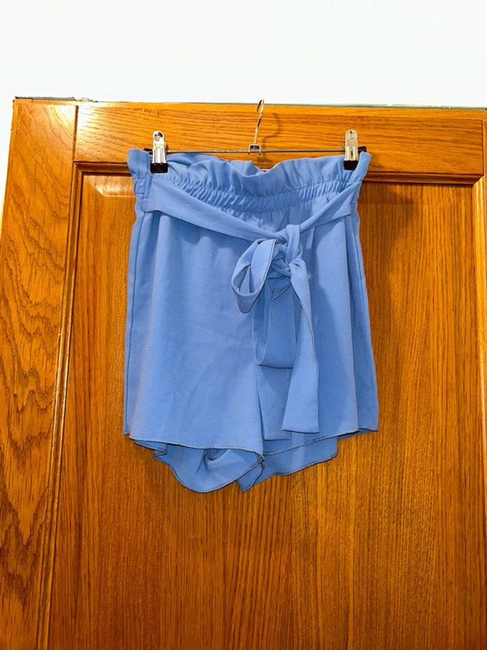 Short taille haute lilas - photo numéro 2