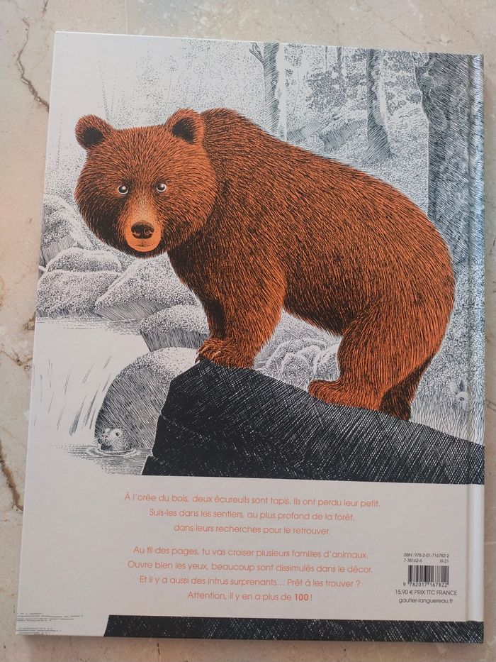 Livre Dans la forêt - Cherche et trouve 100 animaux - photo numéro 2