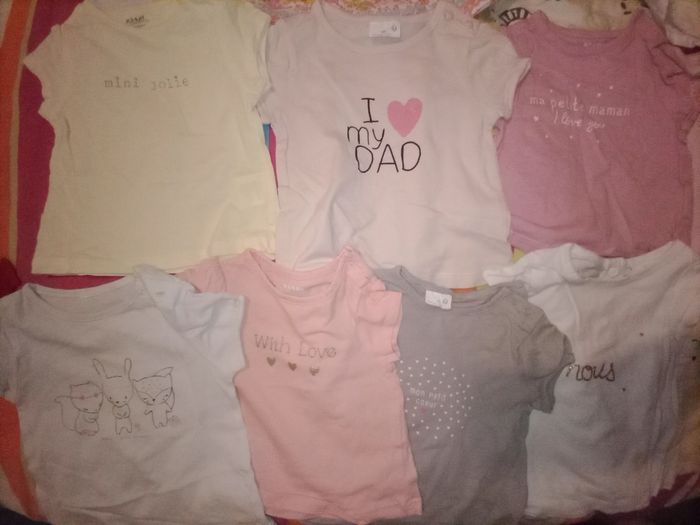 T-shirt manche courte 3 mois TBE - photo numéro 6