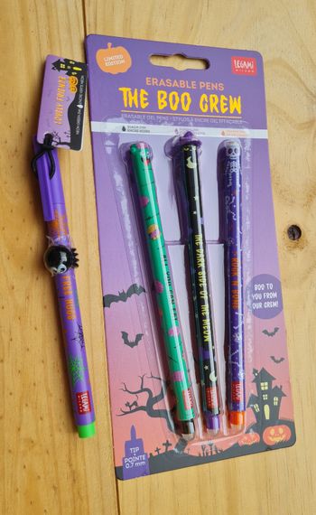 Legami Halloween 2025 effaçables + Araignée Lovely Friends Halloween 2025