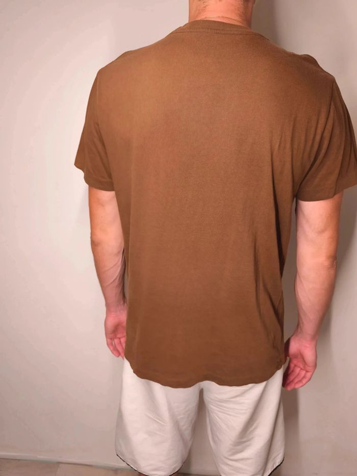 T-shirt American Eagle Homme Taille M Marron - photo numéro 2
