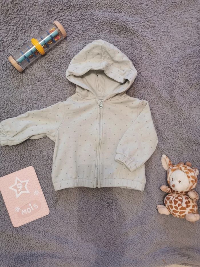 Veste sweat Kiabi 9 mois