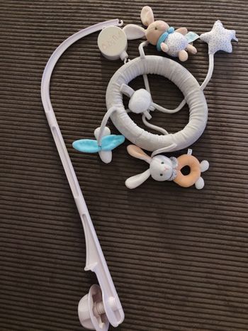 Mobile de lit musical bébé mixte