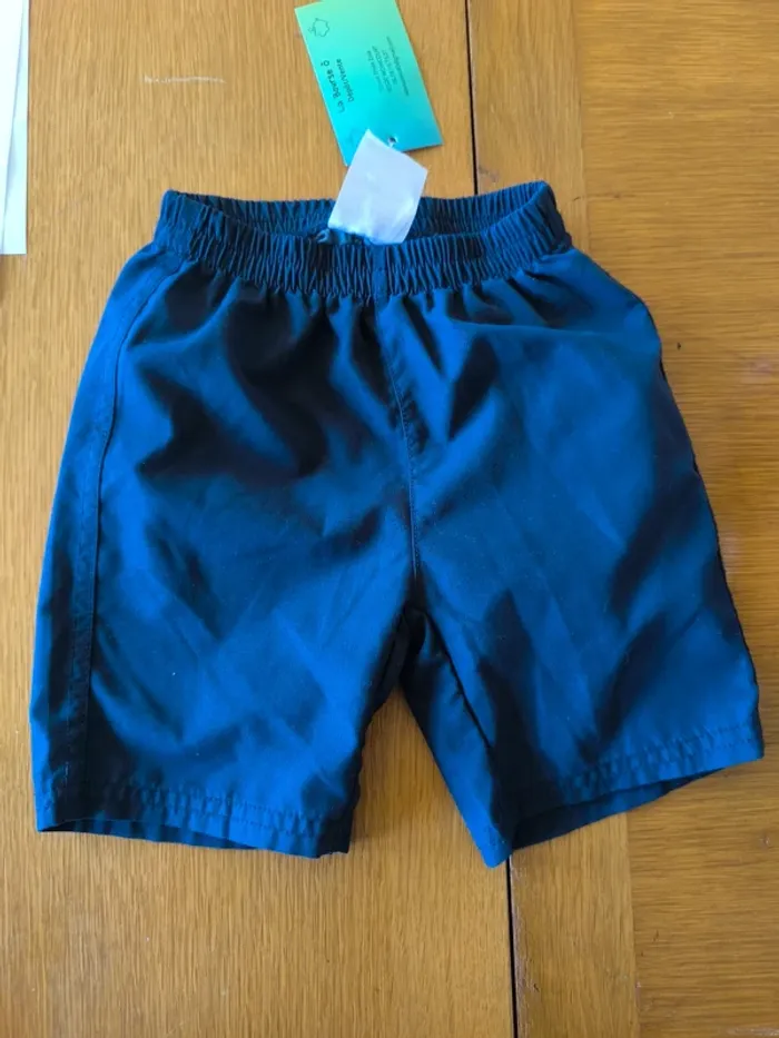 308198 short marine garçon 23 mois sans marque