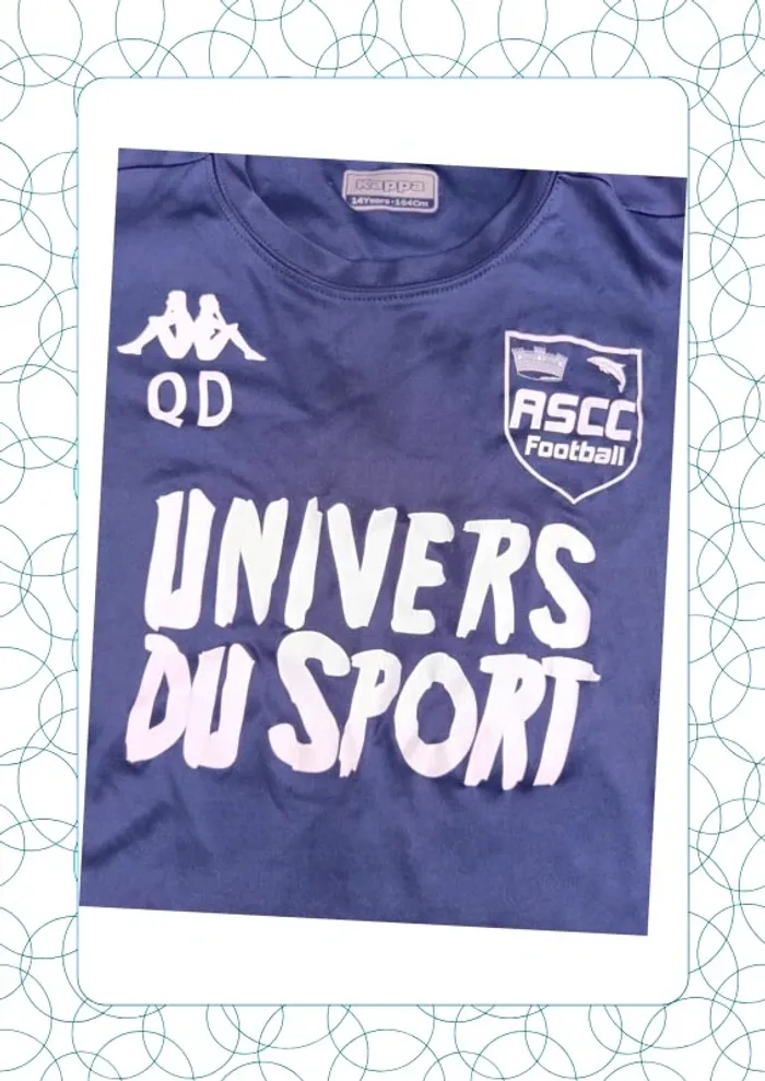 Maillot de foot 14 ans Kappa - photo numéro 2