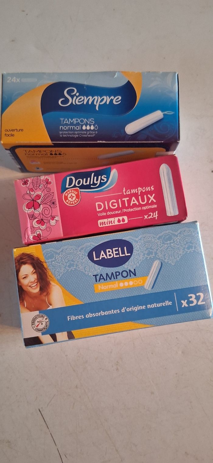 Tampons hygiéniques - photo numéro 3