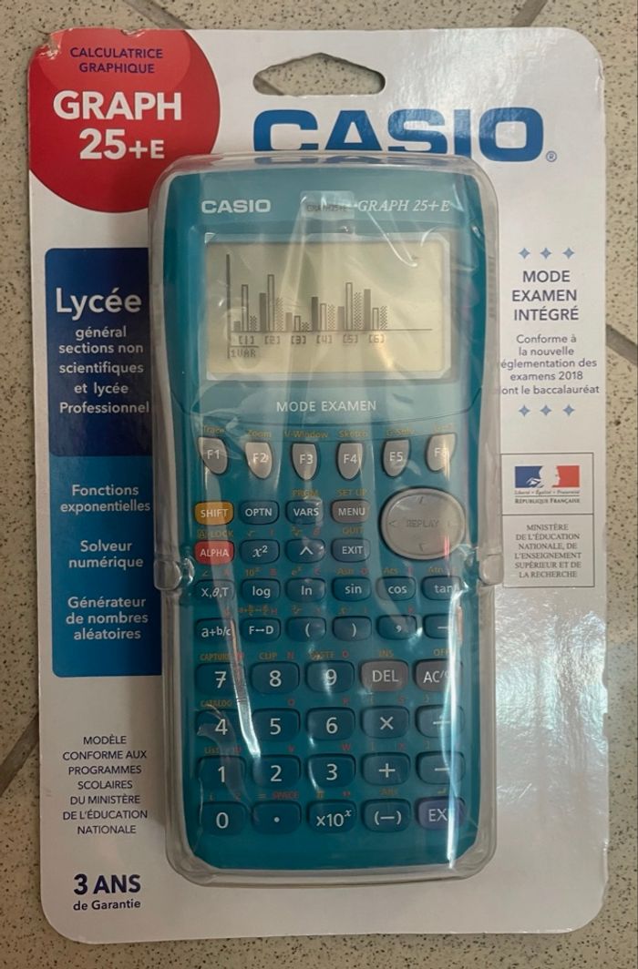 Calculatrice casio Lycée neuf