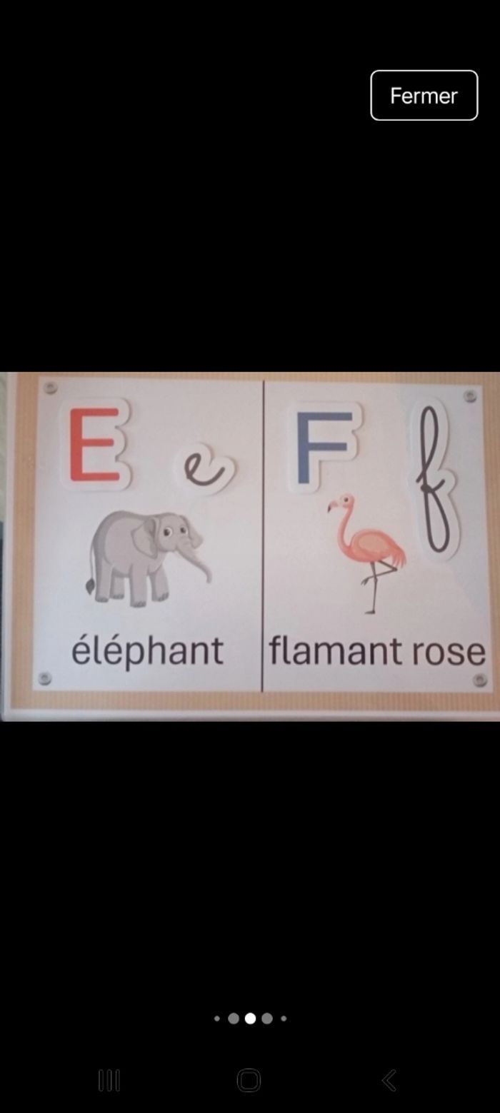 Livret d'apprentissage de l'alphabet. - photo numéro 4