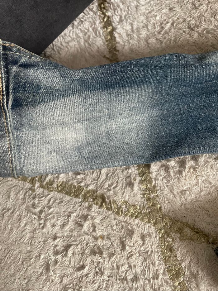 Veste jeans enduit - photo numéro 4