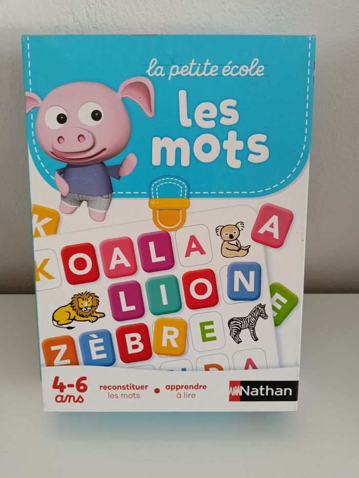 Les mots Nathan complet