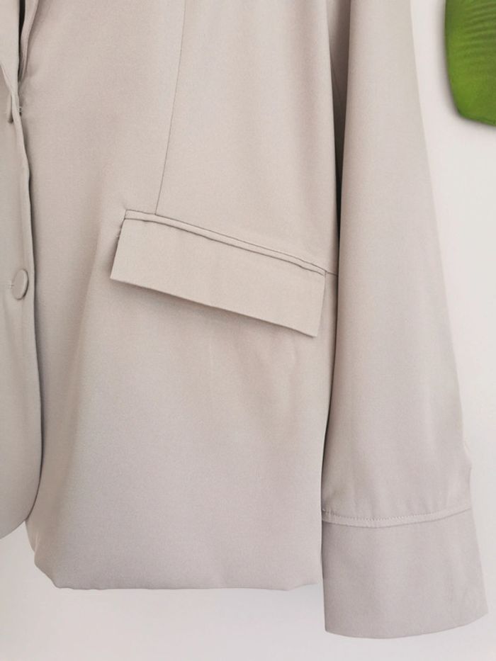 Blazer oversize lilas/gris 4th & Reckless Taille 40 - photo numéro 3