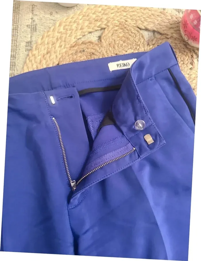 Pantalon bleu taille 38 - photo numéro 2