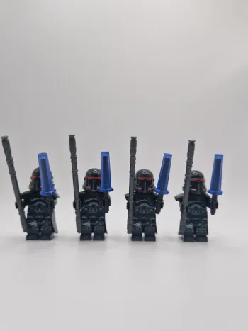 Figurines type lego 4 purges troopers stormtroopers star wars