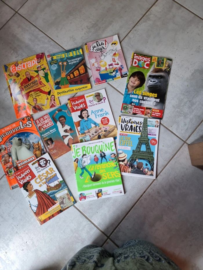 Lot 10 revues enfant 7 / 12 ans #orianabllivre - photo numéro 2